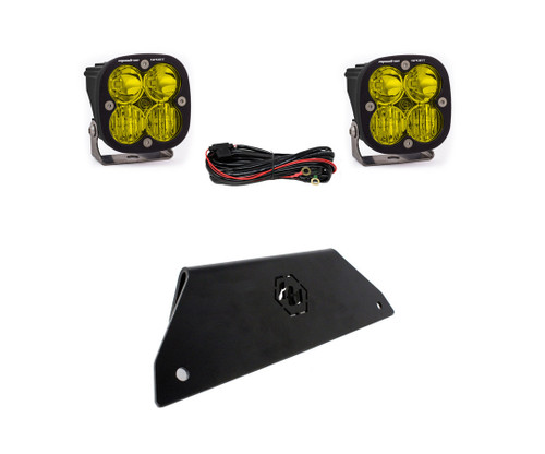 Baja Designs Squadron Sport Bumper Lower Mount LED Light Kit - Polaris 2020-24 RZR Pro XP