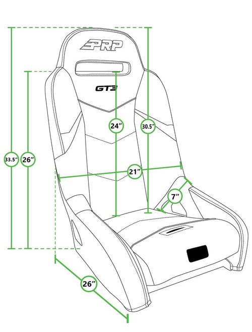 GT3 Suspension Seats Kit for Polaris  PRO R (Pair) GT3 Suspension Seats Kit for Polaris  PRO R (Pair)