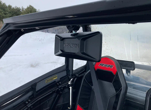 Polaris RZR Center Convex Rear View Mirror - Kolpin Outdoors Polaris RZR Center Convex Rear View Mirror - Kolpin Outdoors