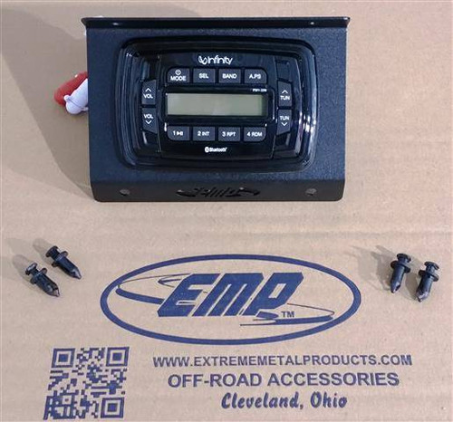 Polaris XP1K, XP4 and 2015+ 900 RZR In-Dash Infinity Bluetooth Stereo