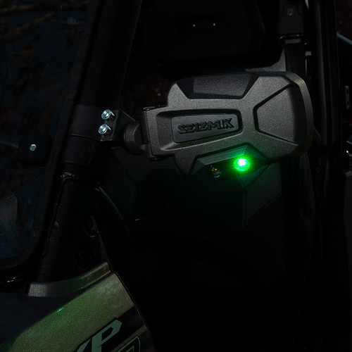 Polaris RZR Pursuit Night Vision Series Rear View Mirrors with LED Lights