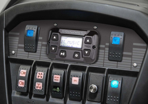 SSV Universal Bluetooth Media-Controller with LCD-Display