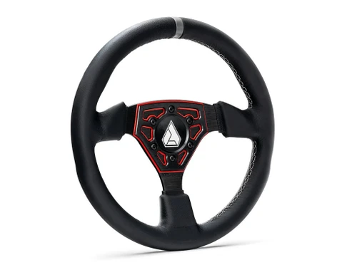 Universal Navigator Leather UTV Steering Wheel