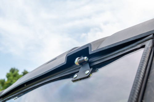 Can-Am Defender Flip-Up Vented Windshield (Scratch Resistant Polycarbonate)