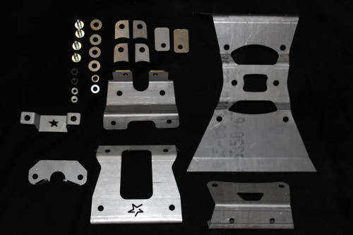 Can Am X3 Weld In Chassis Gusset Frame Brace Kit