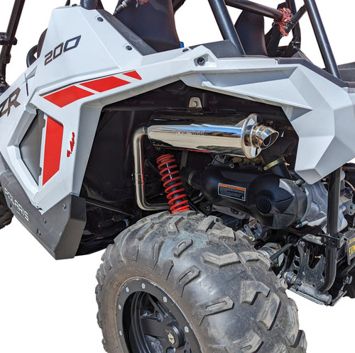 RPM Polaris RZR 200 Sport Series FULL Exhaust System