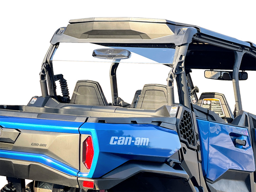 Can Am Maverick Trail/Sport & Commander Rear Shield with Vent