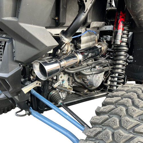 RPM Polaris RZR Turbo R Desert Series 3" Full Stainless Exhaust System