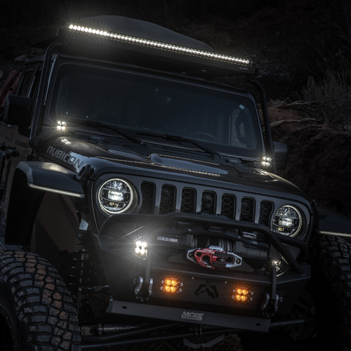 50" Amber LED Light Bar - Heretic Studio 50" Amber LED Light Bar - Heretic Studio