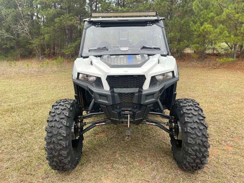 Polaris General Flip-Up Versa Vent Windshield (Scratch Resistant Polycarbonate)