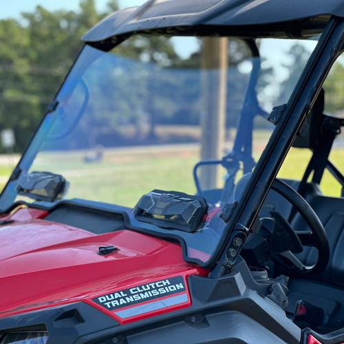 Honda Pioneer 1000 Seizmik Toolless Versa-Vent Scratch Resistant Hard Coated Windshield