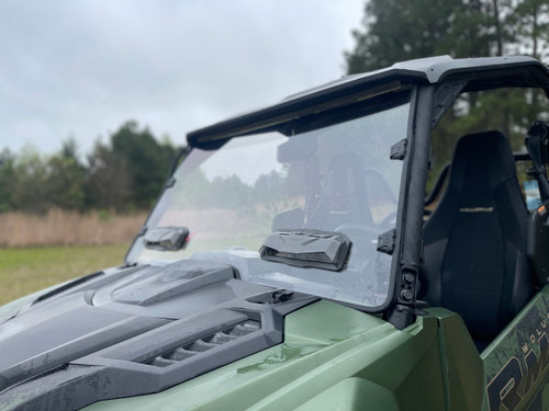 Yamaha Wolverine RMAX Toolless Versa-Vent Windshield (Scratch Resistant Polycarbonate)