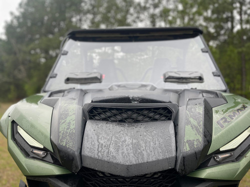 Yamaha Wolverine RMAX Toolless Versa-Vent Windshield (Scratch Resistant Polycarbonate)