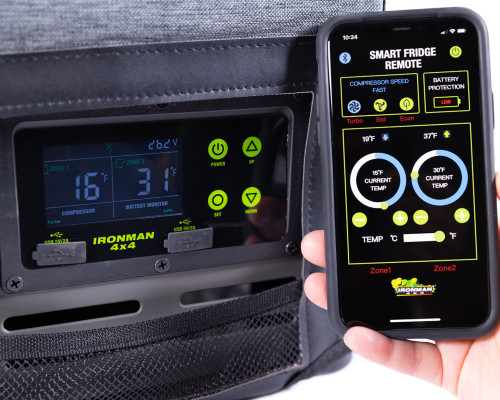 Ironman 4x4 M-Series IceCube Dual Zone Portable Fridge/Freezer - 65L Ironman 4x4 M-Series IceCube Dual Zone Portable Fridge/Freezer - 65L