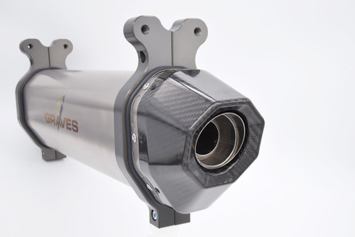 Graves Motorsports Honda Talon 1000R / Talon 1000X-4 Cat-Back Slip-On Performance Exhaust - 2019-2020