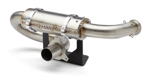 Trinity Racing Can-Am Maverick X3 Center Exit Slip On Performance Exhaust