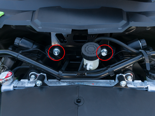 PRP Limit Strap Kit for Kawasaki KRX 1000 - Front