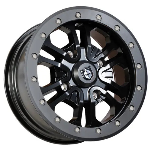 Pro Armor Polaris RZR Cyclone Wheel - 15x7 - Black