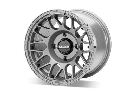 Assault Industries Polaris RZR Hellfire Wheels with InnerLock Technology - Matt Titanium - 15x7