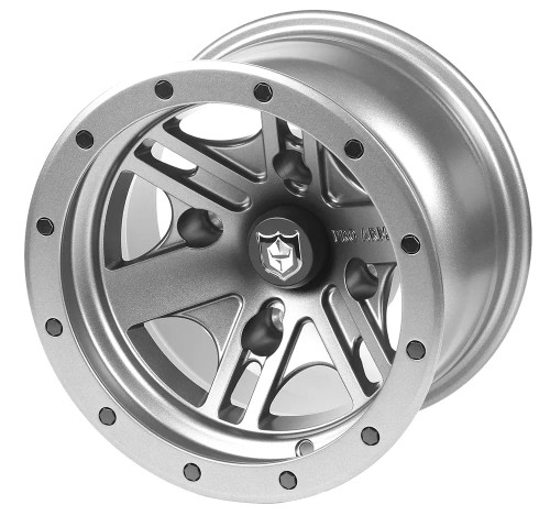 Pro Armor Youth Polaris RZR 200 Combat - Rear 12x7 - Titanium Metalic