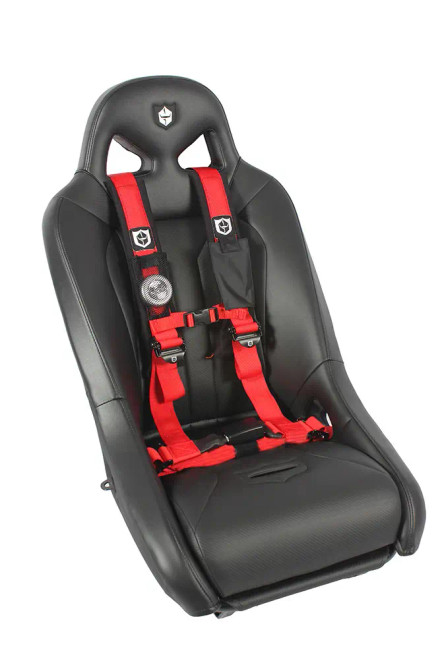 Pro Armor 4 Point 2" AutoStyle Harness - Red