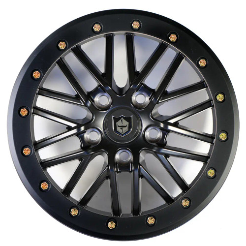 Pro Armor Polaris RZR Pro R / Pro S / Turbo R Rath Beadlock Wheel - 15x7 (5 lug) - Black