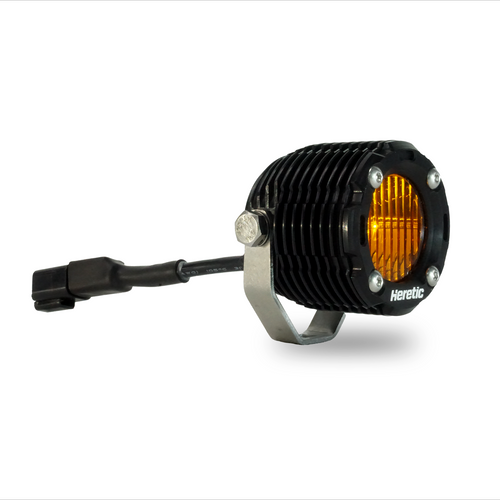 Heretic Studio BA-1R Amber LED Pod Light