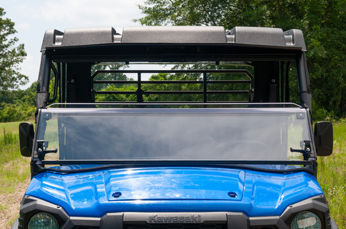 Windshield Versa-Fold (Scratch Resistant Poly) — Kawasaki Mule Pro FX & FXT