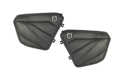2024-'25 RZR XP 4 Rear Door Bags for Factory / Stock Doors Black