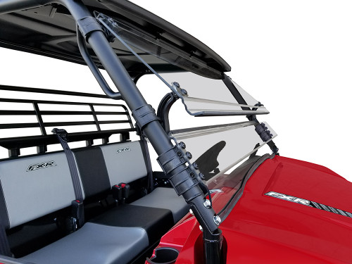 Kawasaki Mule Pro-FXR Scratch Resistant Full Tilting Windshield