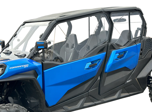 Can Am Maverick Sport MAX Venting Polycarbonate Upper Doors Kit