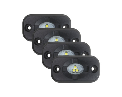 3" 9W LED Rock Light Kit with Wiring Harness