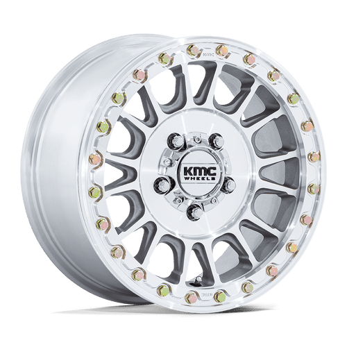 KMC IMPACT UTV Beadlock Wheel - Machined Finish