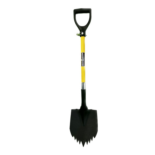 Krazy Beaver Overland Offroad Recovery Shovel - Black Textured Head/Yellow Handle