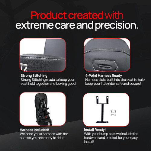 Can-Am Maverick R Max Front Bump Seat (2025)