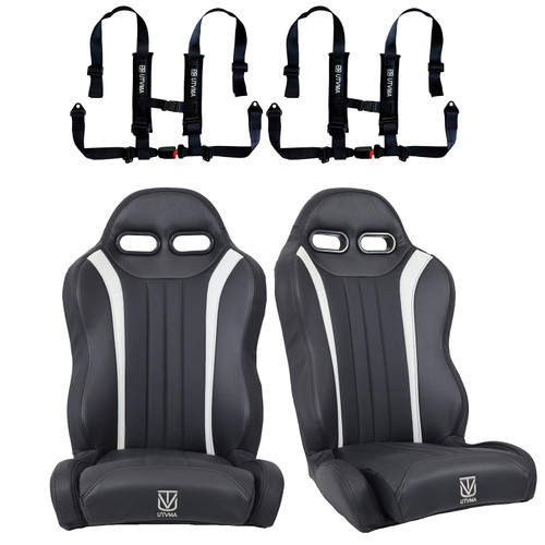 "Weekender" Series Pair of Front Suspension Bucket Seats Maverick R 2 or 4 Seater (2024-2025)
