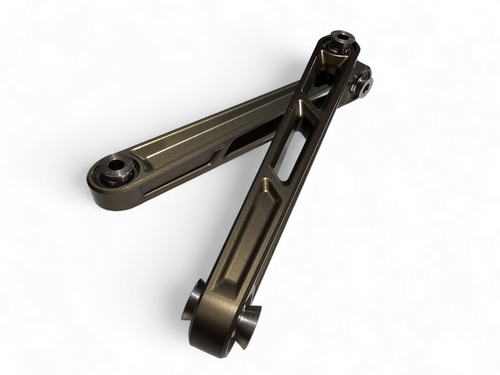 2022 to Current Polaris RZR Turbo R, Pro R Front Sway bar Link in Gun Metal Finish - Elektric Offroad 2022 to Current Polaris RZR Turbo R, Pro R Front Sway bar Link in Gun Metal Finish - Elektric Offroad