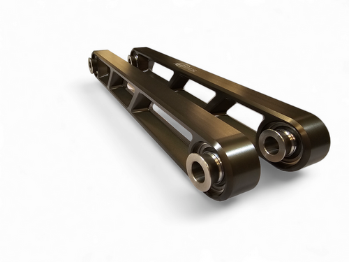 2022 to Current Polaris RZR Pro R Rear Sway bar Link in Gun Metal Finish - Elektric Offroad