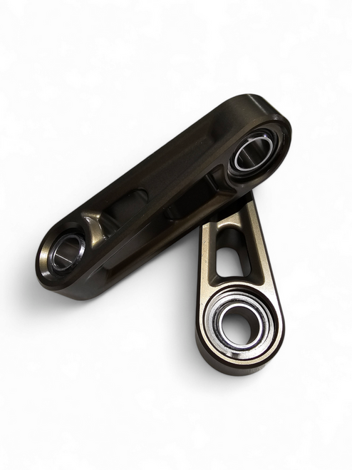 Can Am X3 Maverick Volt Front Sway Bar Links with Gunmetal Finish - 2017-2025