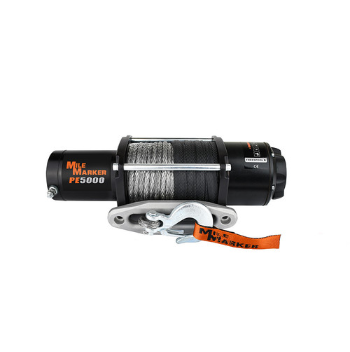 MileMarker 5000 lb. UTV Winch PE5000 with Syntehic Rope & Remote