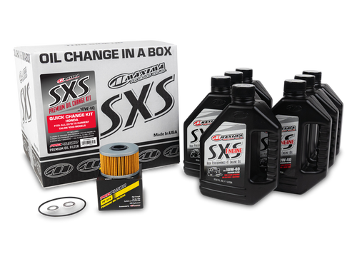 Maxima Racing Oils Honda Talon Engine Oil Quick Change Kit with Oil Filter
