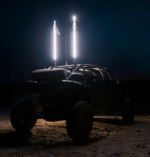 Pro Armor 5150 Multi-colored 187 Whip (Pair)