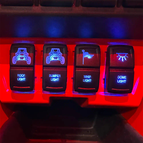 Switch Rocker Cover - Whip Light