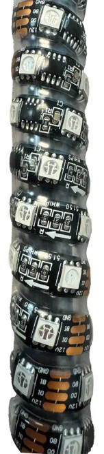 Pro Armor 5150 Multi-colored 187 Whip (Pair) with Switch Kit