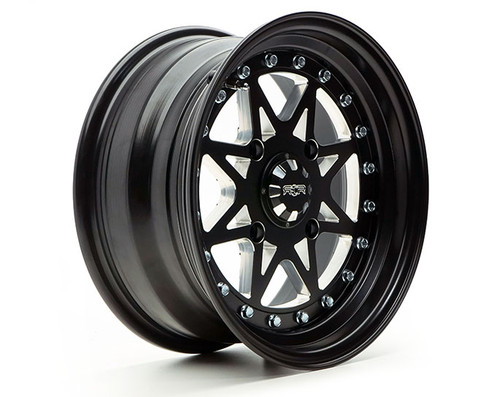 SANDCRAFT NEXUS – 15″ x 8″ Fronts & 15″ x 11″ Rears Polaris RZR Wheel Set - 4x156 bolt pattern