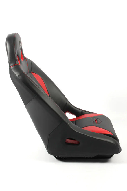 Pro Armor Can-Am Maverick R G2 Front Suspension Seat & Mounting Base - Black / Red