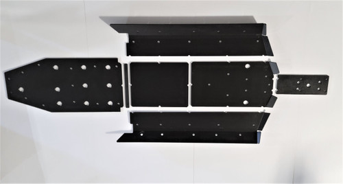 Kawasaki 4 KRX 1000 Full Skids with Integrated Side Skid Plates -2023-2025