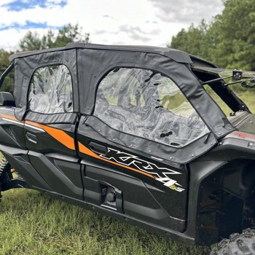 Falcon Ridge Kawasaki Teryx KRX 4 Upper Soft Doors w/ Zippered Windows