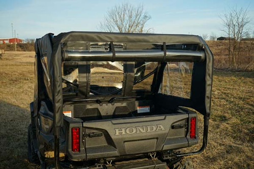 Honda Pioneer 1000-5 Upper Soft Doors with Middle & Rear Windows with Zipper - Fits 2016-2025 Pioneer 1000-5
