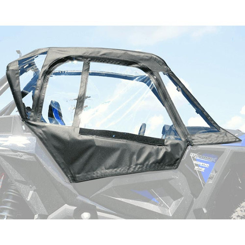 Polaris RZR Turbo S Upper Soft Doors / Side Windows with Zipper